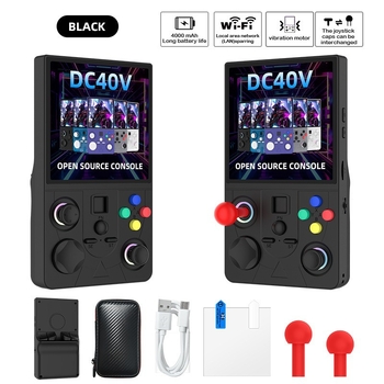 DC40V prijenosna igraća konzola s otvorenim sustavom Linux, 4-inčni zaslon, Wi-Fi online multiplayer, vibracije, PSP igre, 64GB/128GB memorije