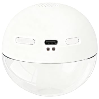 Ph021 Átlátszó kristálygömb fotókeret zenei és videólejátszással, 480×480 felbontás, 4 GB tárhely, ABS+üveg