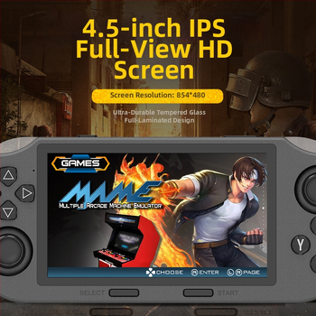 SF3000 PSP štýlová prenosná konzola s dvojitým joystickom, vstavaný operačný systém, USB rozhranie, AV výstup, MP4 video prehrávač
