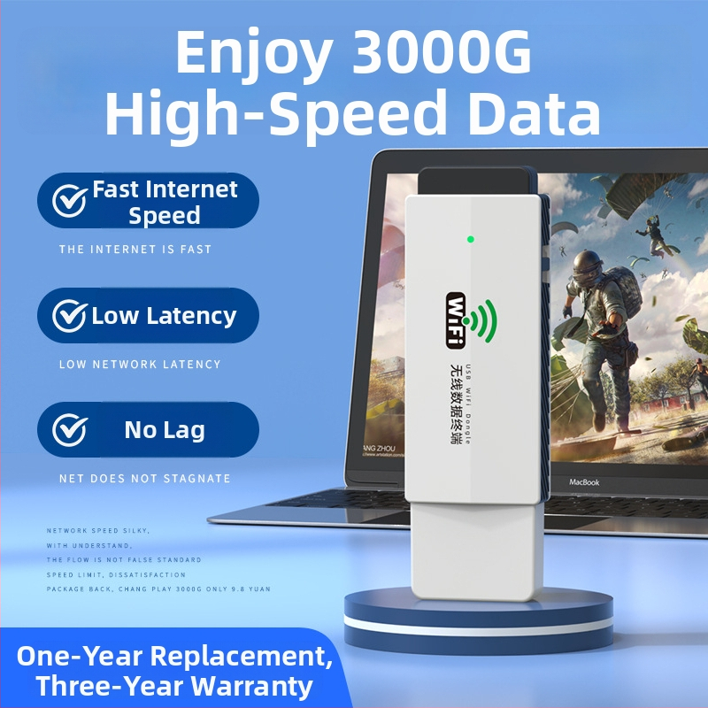 Treasure skill Uf-009 USB Wi‑Fi adapter – Plug-and-Play prijenosni hotspot, 2,4 GHz, podrška aplikaciji