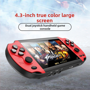 Consolă portabilă de jocuri cu două joystickuri, emulator PSP, 8GB memorie, interfață USB, ieșire AV, conexiune wireless, RPG