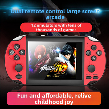 Consolă portabilă de jocuri cu două joystickuri, emulator PSP, 8GB memorie, interfață USB, ieșire AV, conexiune wireless, RPG