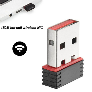 Carte de rețea wireless USB, fără driver, 150 Mbps, pentru desktop și laptop