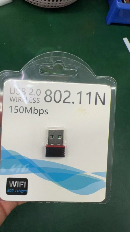 Carte de rețea wireless USB, fără driver, 150 Mbps, pentru desktop și laptop