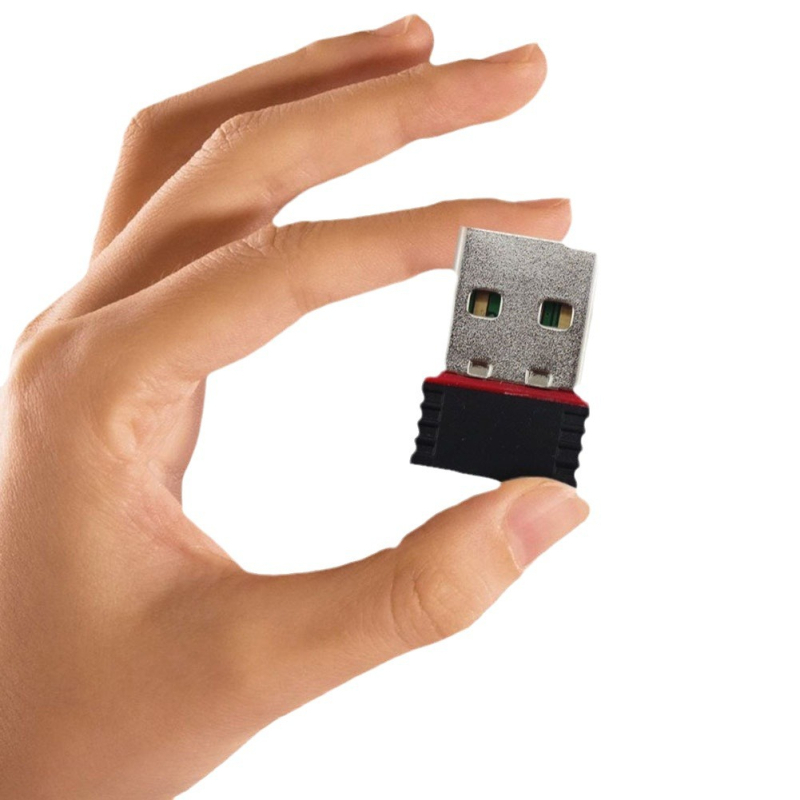 Carte de rețea wireless USB, fără driver, 150 Mbps, pentru desktop și laptop