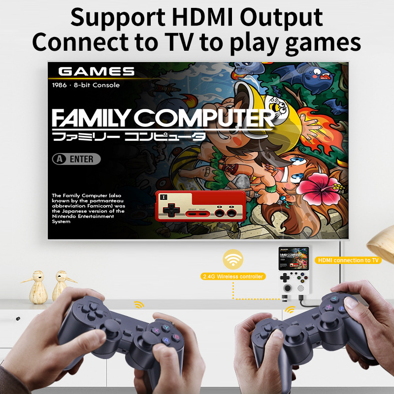 Prenosná herná konzola s Android OS, retro PSP/GBA arcade štýl, bezdrôtové pripojenie, USB rozhranie, OEM spracovanie, 64 pamäť