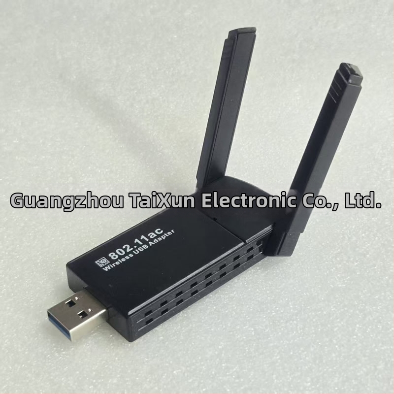 Dvopojasni 5GHz USB bežični mrežni adapter za desktop računalo, 1300 Mbps, bez upravljačkog programa