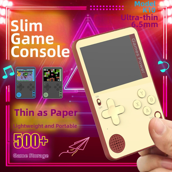 Consolă portabilă pentru carduri cu husă magnetică pentru telefon, 128MB memorie, interfață USB, conexiune prin cablu, software original de jocuri