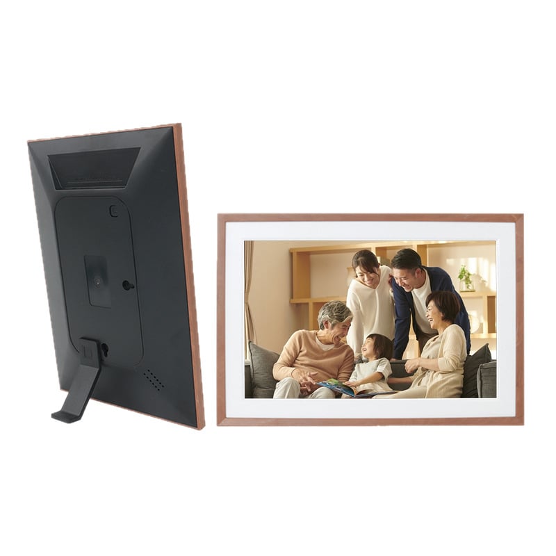 ARJUDY REY-F-RM15601 Digitális fotókeret Wi‑Fi-vel, 1280×800 felbontás, USB/TF támogatás, 1GB+16GB/32GB tárhely, zene- és videolejátszás, képernyő projekció Wi‑Fi által