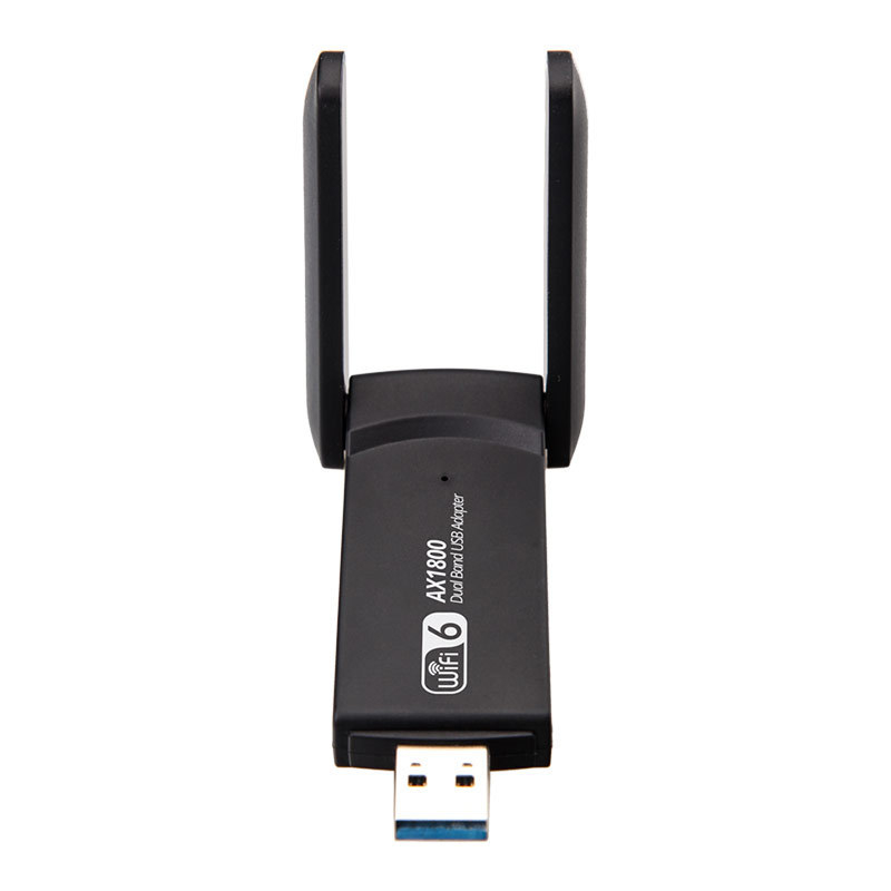 USB 3.0 bežična mrežna kartica AX1800M bez upravljačkih programa, dvostruki pojas 2,4 GHz/5,8 GHz, 1800 Mbps, podržava IEEE 802.11b/g/n/ac
