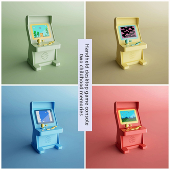 Consolă portabilă retro pentru jocuri – design nostalgic, jocuri clasice, software original, 1GB memorie, interfață USB, conectare prin cablu, OS 6502