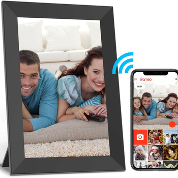 Frameo felhőalapú fotókeret WiFi-vel, 16 GB memória, TF-kártya támogatás, HD IPS érintőképernyő