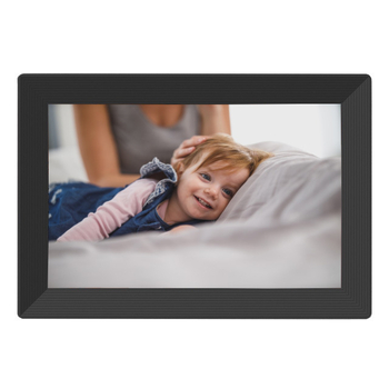 Дигитална фоторамка с облачен албум, сензорен екран и Wi-Fi; възпроизвеждане на видео, резолюция 1280x800, 32GB, поддръжка на Mini SD
