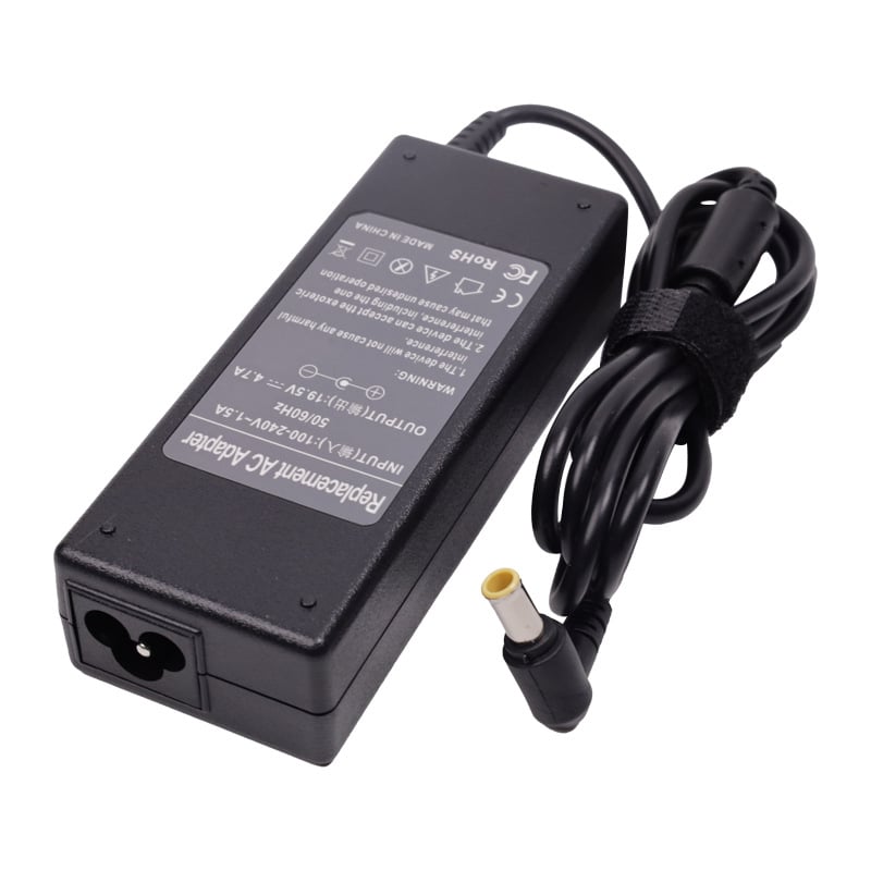 Адаптер за захранване за Sony лаптоп, 19.5V 4.7A, вход 100-240V, директно зареждане, тегло 320 g