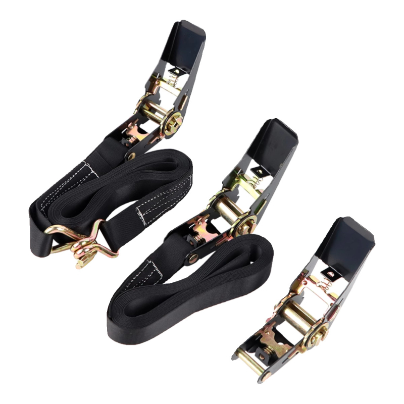 Нейлонов товарен ремък с натягащ механизъм (ratchet), без кука / двойна кука, марка Buntu