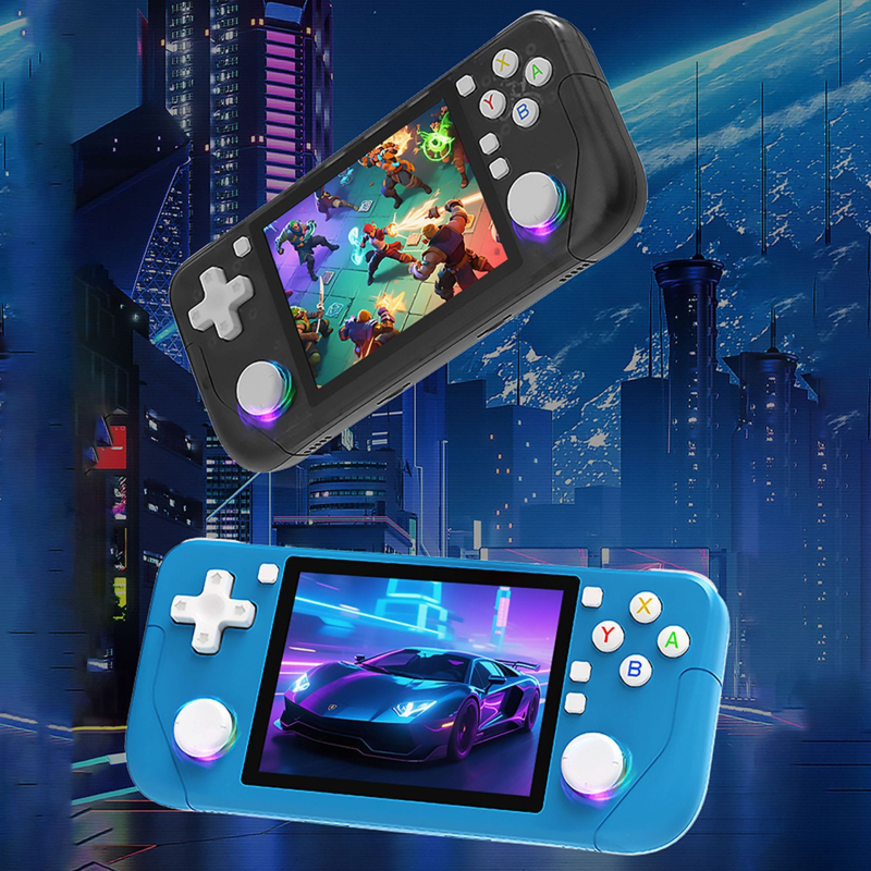 RK-88 Prijenosna igraća konzola – 64GB, Linux, 3D joystick, HDMI izlaz, arcade dvoboj za dva igrača
