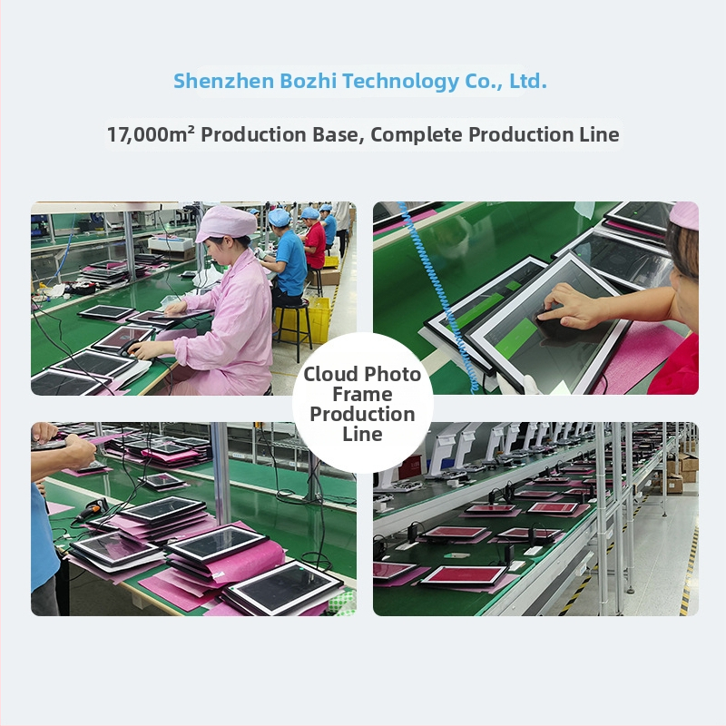 Frameo ramă foto digitală cu ecran tactil și control Wi‑Fi, 16 GB spațiu de stocare, rezoluție 800x1280, suport pentru card TF, JPEG/PNG/JPG/GIF, redare muzică și video