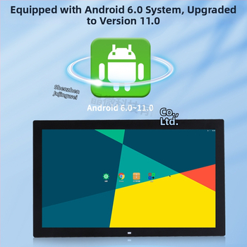 Android-based 10-palcová HD digitálna fotoramka s sieťovým pripojením a dotykovým displejom, POE reklamné zariadenie; rozlíšenie 1280x800, 8 GB pamäť, podpora MS/SD/USB/TF, BMP/JPEG/PNG/GIF