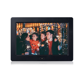 Android-based 10-palcová HD digitálna fotoramka s sieťovým pripojením a dotykovým displejom, POE reklamné zariadenie; rozlíšenie 1280x800, 8 GB pamäť, podpora MS/SD/USB/TF, BMP/JPEG/PNG/GIF
