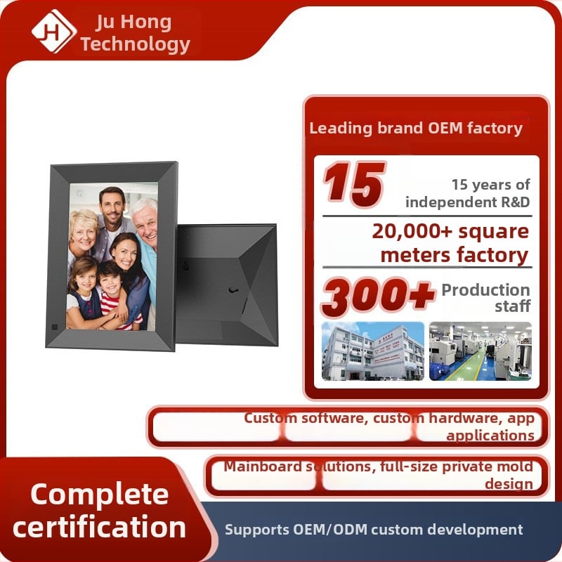 Digitálny rám s WiFi, cloudová podpora, IPS displej, 1280×800, TF karta 32GB