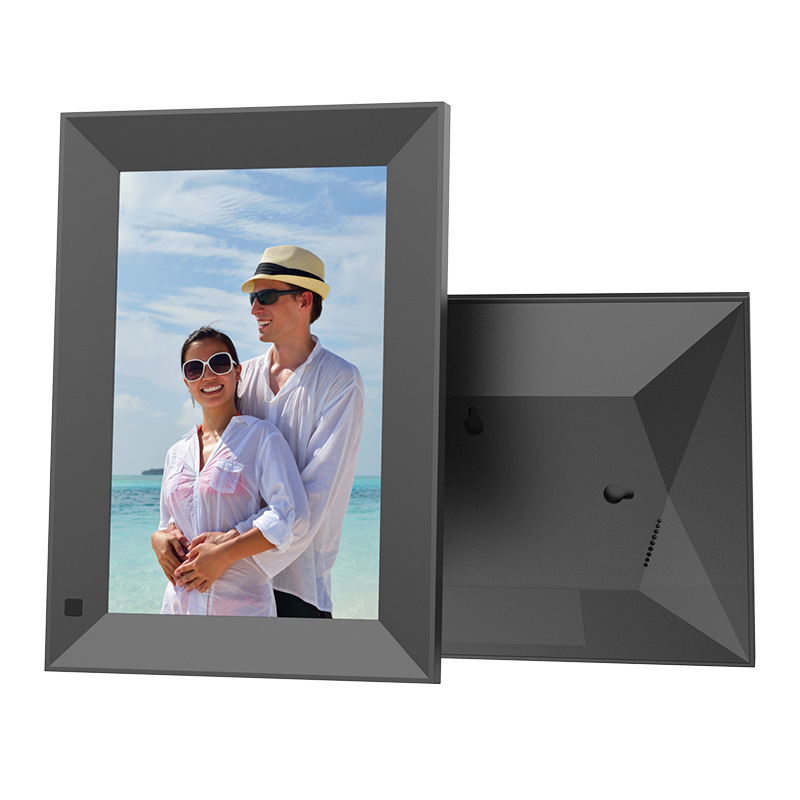 Cadru foto digital cu WiFi, suport cloud, ecran IPS 1280x800, card TF 32GB