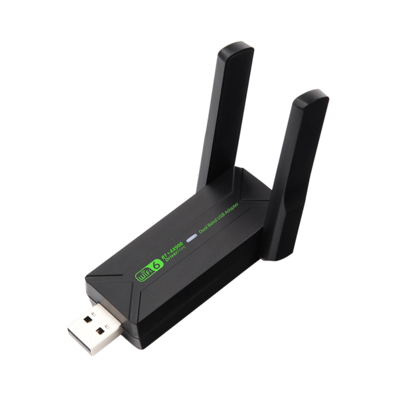 WiFi 6 USB stolna mrežna kartica s Bluetoothom 5.4 – AX900M, dvopojasna 2.4/5 GHz, 900 Mbps