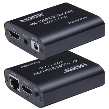 HDMI extender preko RJ45, 4K, 120 m, s loop-out izlazom zvuka i sinkronizacijom zvuka i videa, model BW-4KHE120L