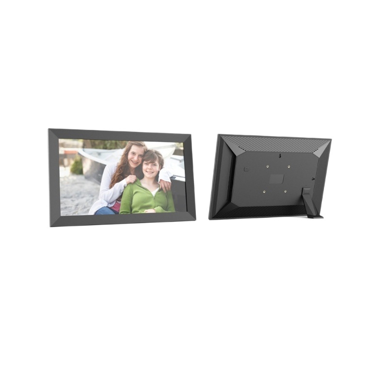 WiFi digitálna fotoramka s IPS displejom, automatické otáčanie, zdieľanie fotografií a videí, 32 GB úložisko, podpora TF karty, výstup TV