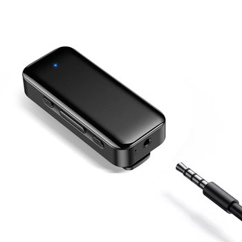 Receptor Bluetooth clip-on și Transmițător Bluetooth, 5.4, adaptor AUX pentru mașină, ABS, Model Y3