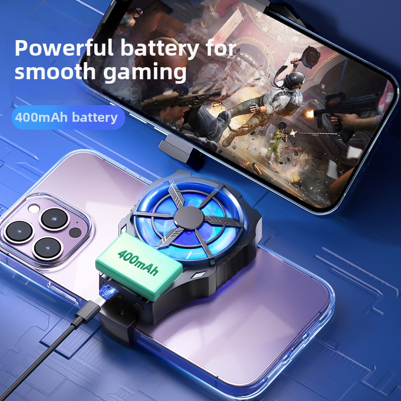 AL-08 Univerzálny klipový chladič pre mobilný telefón, kompaktné rýchle chladenie, USB-C rozhranie, výkon 10-15W, hmotnosť 50 g