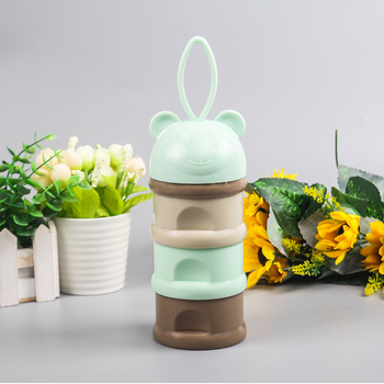 Troslojna prijenosna kutija za mlijeko u prahu s višestrukim pretincima