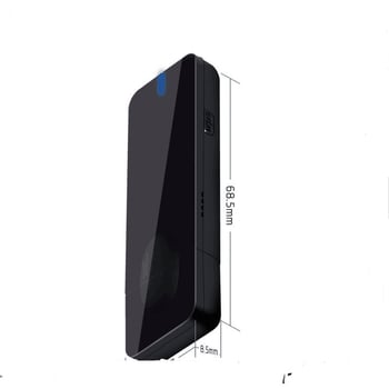 USB bezdrôtový sieťový adaptér, 1200 Mbps, dvojpásmový 2,4/5 GHz, MTK7612U čipset, IEEE 802.11a/b/g/n/ac