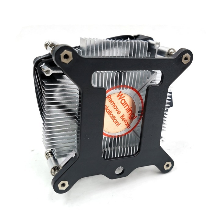 AVC CPU hlađenje s bakreno-aluminijskom vezeom, ultra-tanki all-in-one dizajn, HTPC kompatibilan, četiri-žični nadzor temperature, tiši ventilator, model 1155