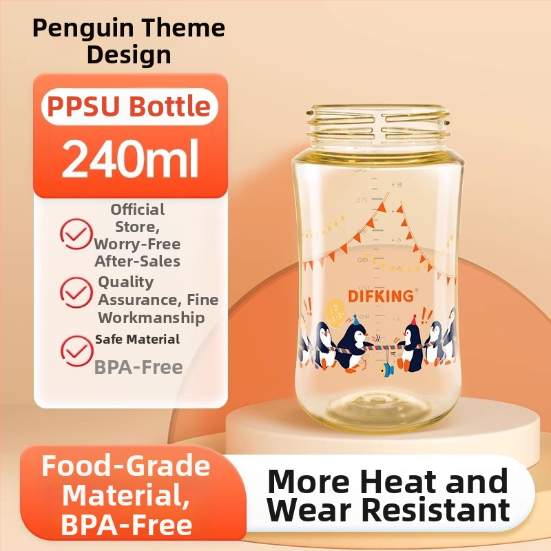 Uzáver PPSU pre fľašu so širokým otvorom, kompatibilný s telom Pigeon – tretia generácia, zahnutý tvar, bez rukoväte, balenie 40 ks