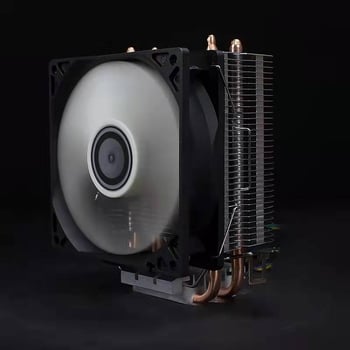 A200 CPU ψύξης ανεμιστήρας, χαλκός με λιπαντικό ρουλεμάν, 1900 RPM, 20 dB, 2 σωλήνες ψύξης