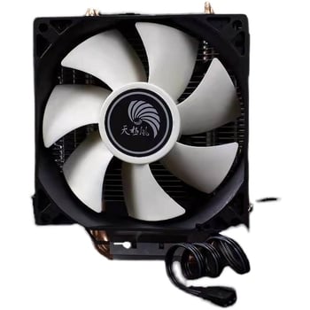 A200 CPU ψύξης ανεμιστήρας, χαλκός με λιπαντικό ρουλεμάν, 1900 RPM, 20 dB, 2 σωλήνες ψύξης