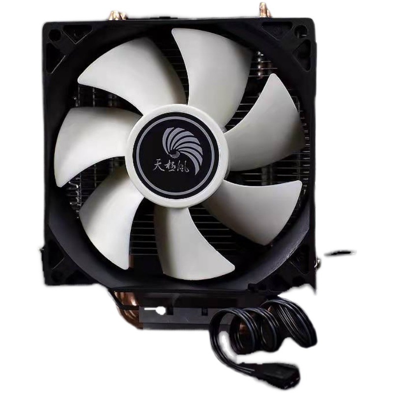 A200 CPU ψύξης ανεμιστήρας, χαλκός με λιπαντικό ρουλεμάν, 1900 RPM, 20 dB, 2 σωλήνες ψύξης