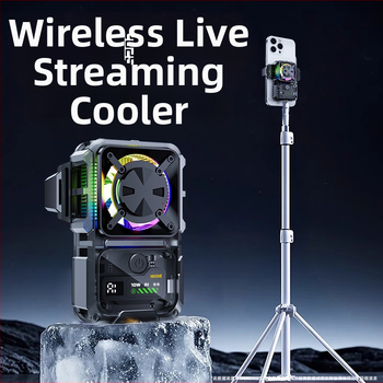 Bezdrôtový chladič na mobilný telefón s termoelektrickým chladením, DL23, 15W, Type-C, 124 g, plast