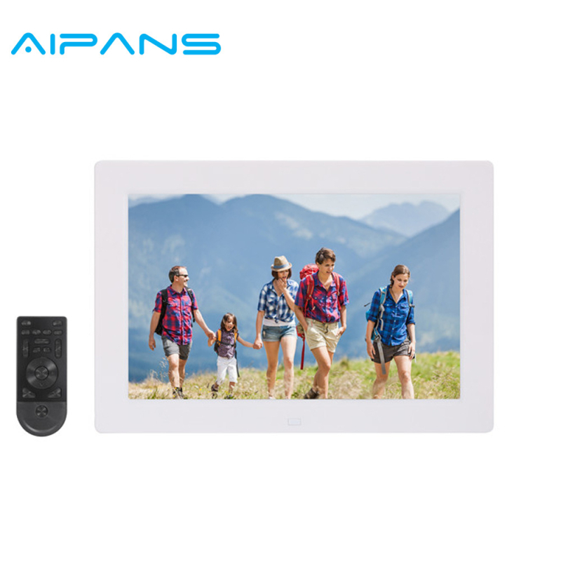Digitalni okvir za fotografije s videoplayersom, 10-inčni IPS zaslon 1280x800, Allwinner AD103, podržava MS/SD/USB/TF kartice, TV izlaz, prednji zvučnik, 2-godišnje jamstvo
