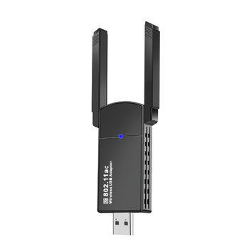 USB bežična mrežna kartica s Bluetoothom 5.4 – dvopojasni Wi‑Fi 6, 1200 Mbps, bez drajvera
