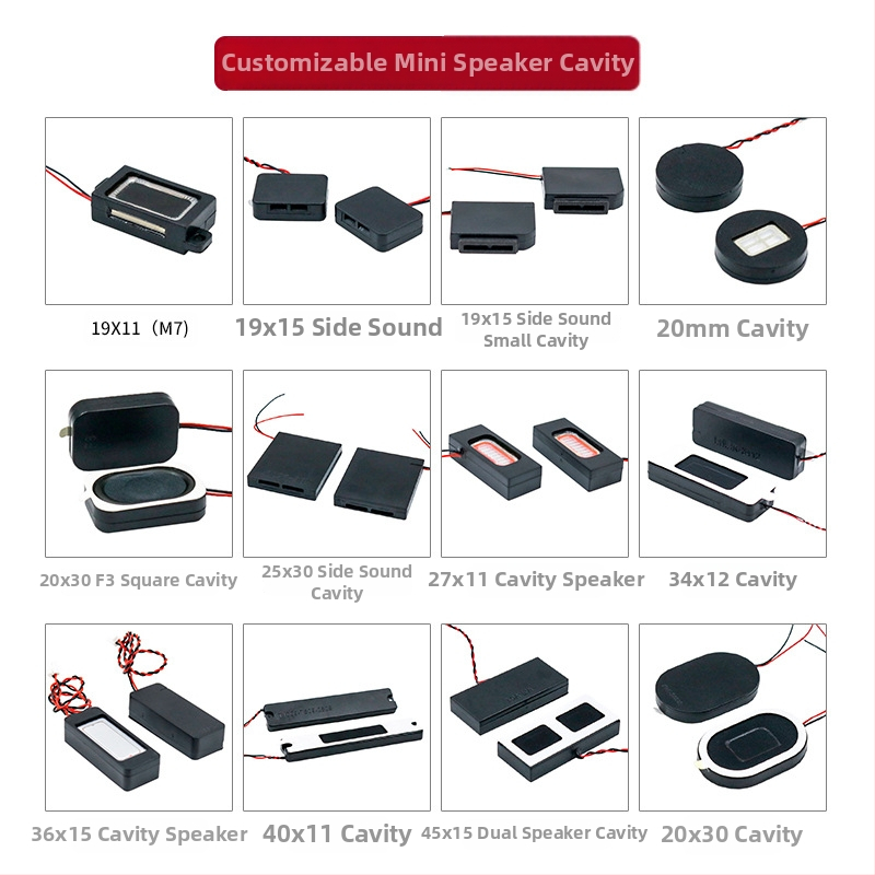 Belső mágneses teljes tartományú hangfal, kompozit film diafragma, 4 Ω, 2 W
