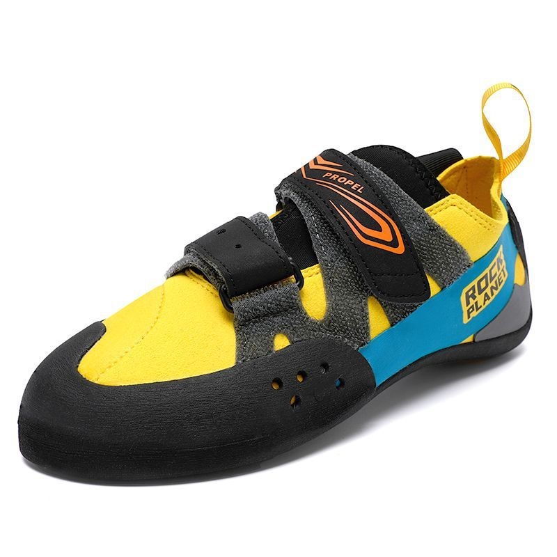 Παπούτσια αναρρίχησης K4S, χαμηλό επάνω μέρος, δέρμα μικροϊνών, ανθεκτικά στη φθορά και αντιολισθητικά