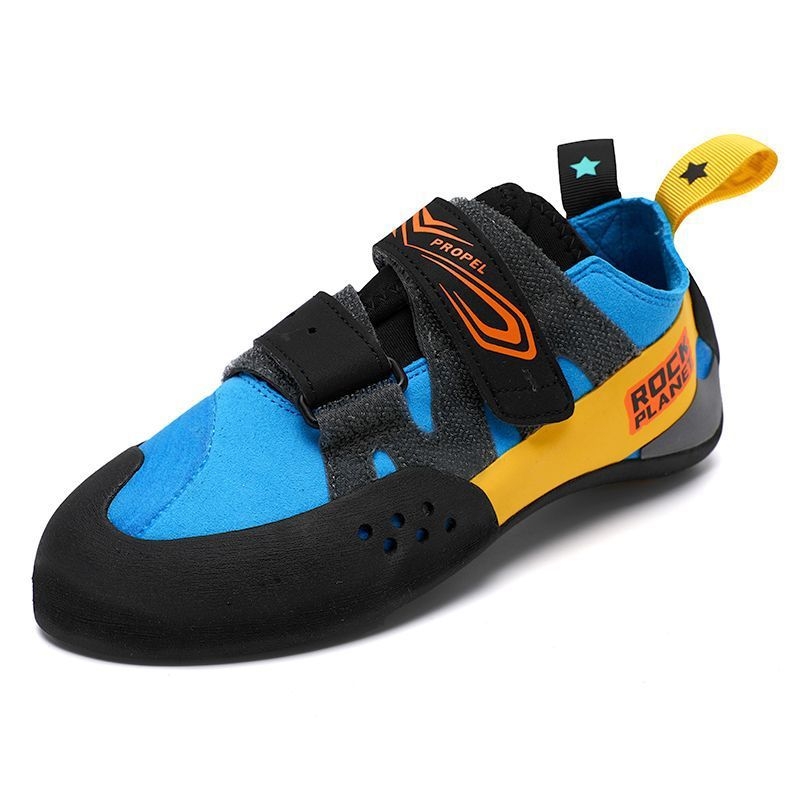 Παπούτσια αναρρίχησης K4S, χαμηλό επάνω μέρος, δέρμα μικροϊνών, ανθεκτικά στη φθορά και αντιολισθητικά