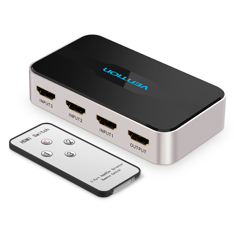 Weixun HDMI prekidač/distributer AFFH0, 4K 30 Hz, daljinsko buđenje