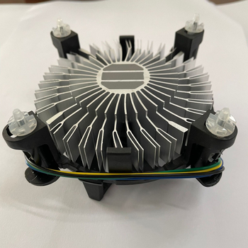 CPU hladnjak s aluminijskim jezgrom, hidraulički ležaj, 2400 RPM, kompatibilan s Intel LGA 775/1150/1155/1156/1151/1200
