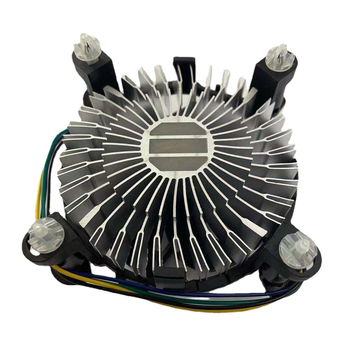 CPU hladnjak s aluminijskim jezgrom, hidraulički ležaj, 2400 RPM, kompatibilan s Intel LGA 775/1150/1155/1156/1151/1200