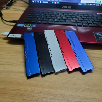 Pamäťový radiátor z hliníkovej zliatiny pre DDR2/DDR3/DDR4, desktop, model 10071