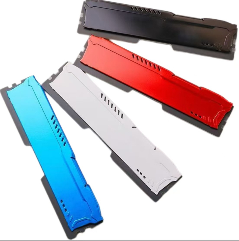 Pamäťový radiátor z hliníkovej zliatiny pre DDR2/DDR3/DDR4, desktop, model 10071