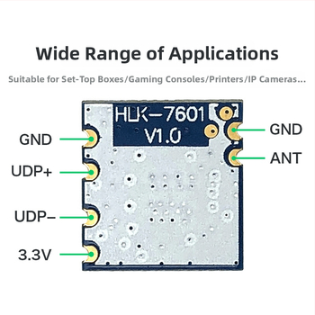USB WiFi modul MT7601 – Bezdrôtová sieťová karta; USB rozhranie; Aplikácie: automobilový DVR, set-top box, notebook, reklamný stroj; Značka Xinkaida