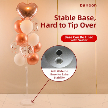 Držač balona za dekoracije — materijal: plastika; uvoz: Ne; IP licenca: Ne; pogodne prilike: sportski događaji